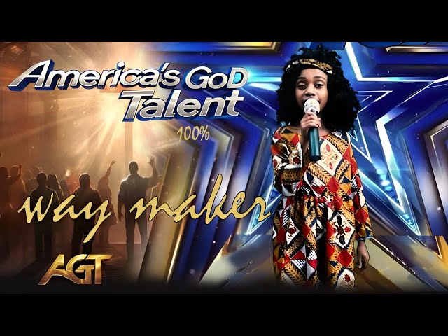 incredible gospel song ( way maker)  on America's God Talent(AGT)