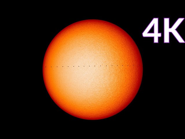 The Last Transit of Mercury Until 2032 (in Mesmerizing 4K)