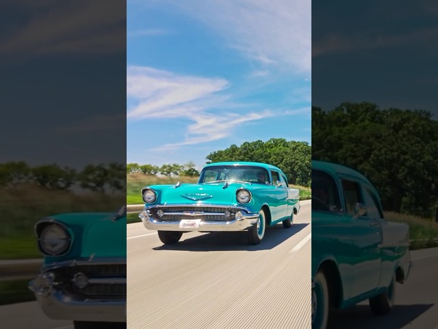 Speed Review of a 1957 Chevy 150 Utility Sedan (V20213)