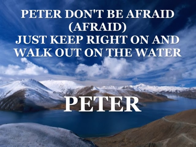 Oh Peter w/Lyrics