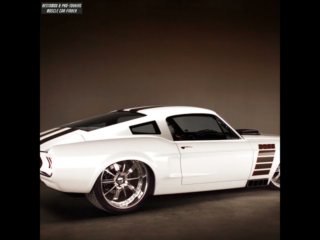 ONE BADA$$ Restomod 1967 Ford Mustang FASTBACK named "THE BOSS"