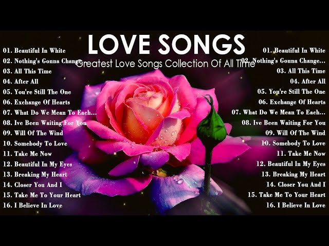 Best Love Songs of the 70s 80s 90s - TOP 50 INSPIRING ROMANTIC GUITAR MUSIC