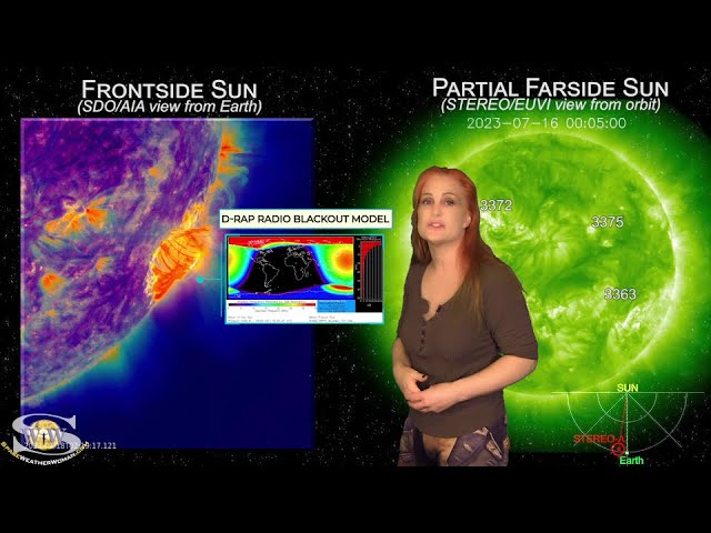 A Whopper of a Storm Speeds Towards Earth | Space Weather News 20 July 2023