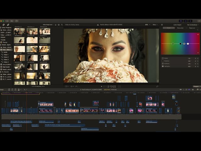 8 Fast & Easy FCPX Shortcuts for Editing Wedding Films