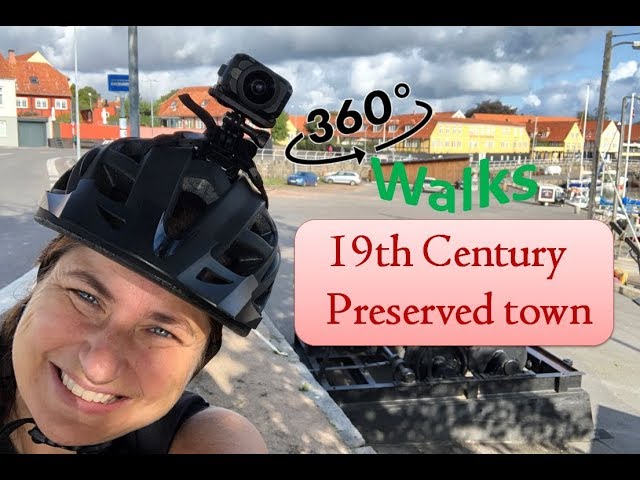 360 video walking tours I Svaneke Town I Bornholm Denmark