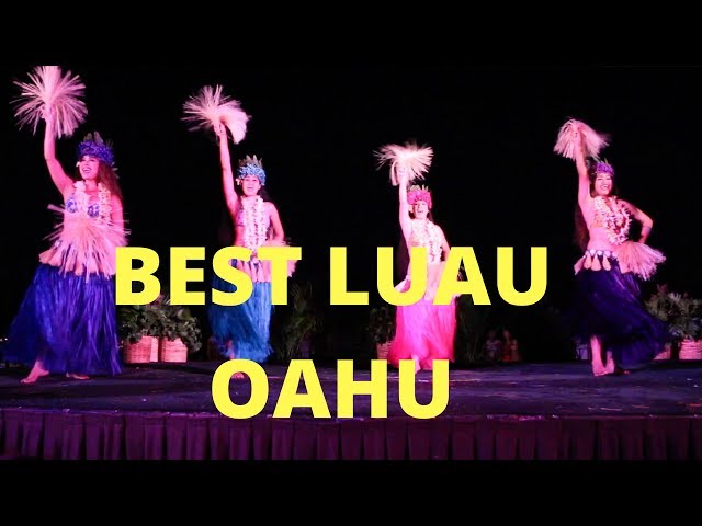 My First Luau at The Royal Hawaiian in Oahu