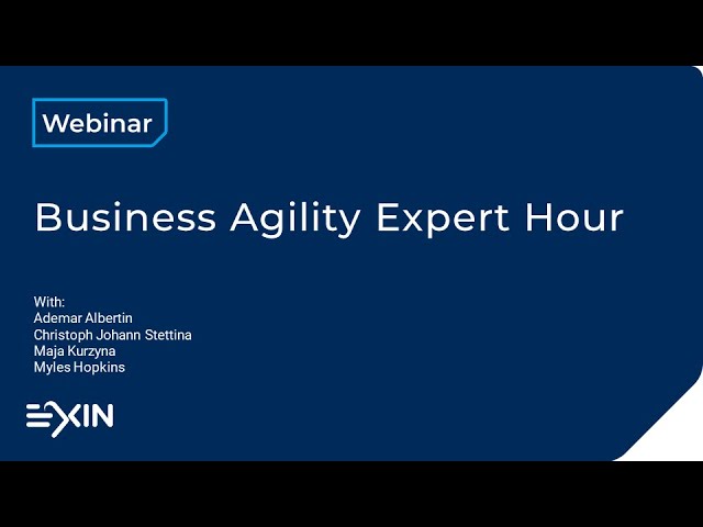 Business Agility Expert Hour