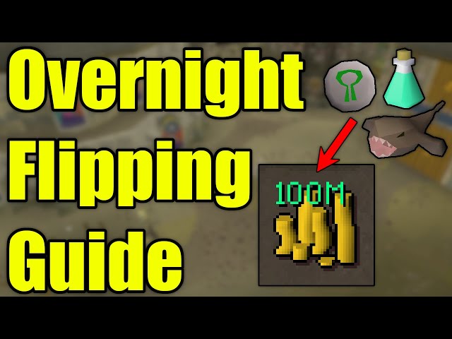 How to Start Overnight Flipping in OSRS! - Complete Beginners Guide to Overnight Flipping