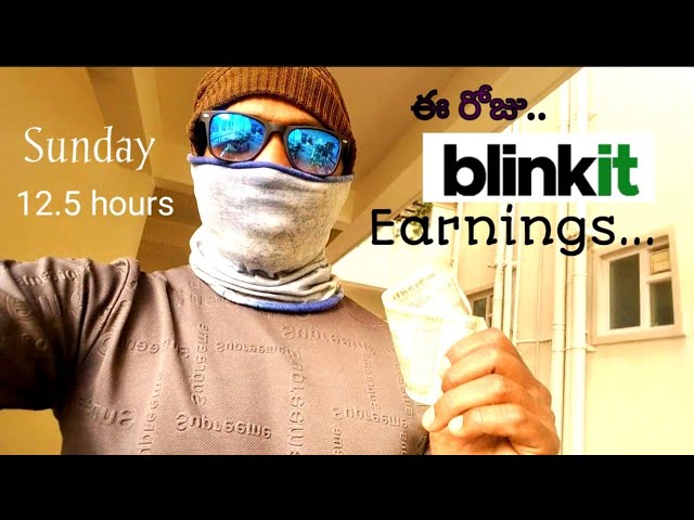 Sunday Earnings in Blinkit 💸💸💸  #BmRajuofficial