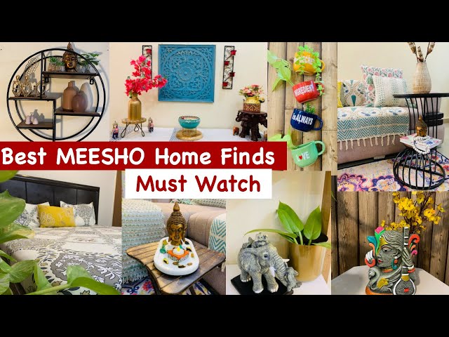 MEESHO Home Decor Haul | Simplify Your Space with Affordable Meesho Collection Starting @ Rs 190