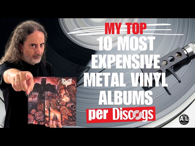 ADDICTED TO LISTS - Ep.#9 My Most Expensive Vinyl Metal Albums according to DISCOGS 4K HDR