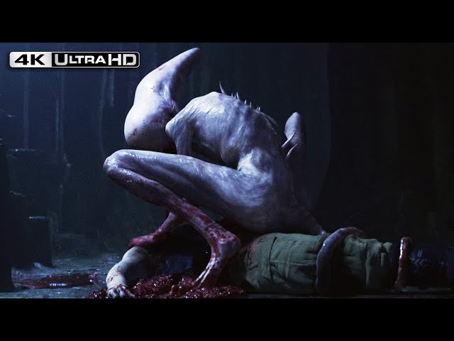 Alien: Covenant 4K HDR | David And the Neomorph