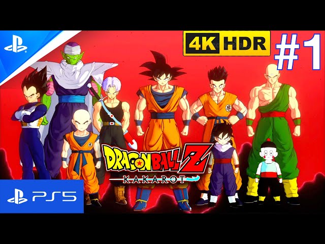 DRAGON BALL Z KAKAROT GAMEPLAY WALKTHROUGH PART 1 - Saiyan Saga Begins 4K HDR 60 FPS Ultra HD #dbz