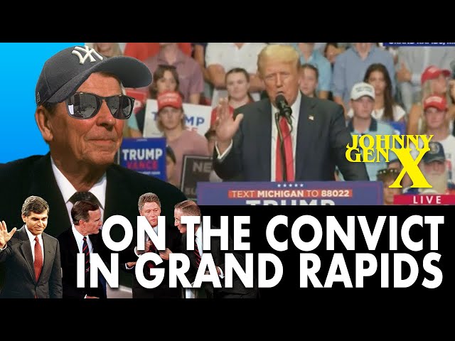 The Convicted Felon Trump speaks at his Grand Rapids White Nationalist Rally