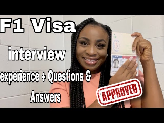 F1 student visa interview experience + Questions & Answers and Documents checklist.