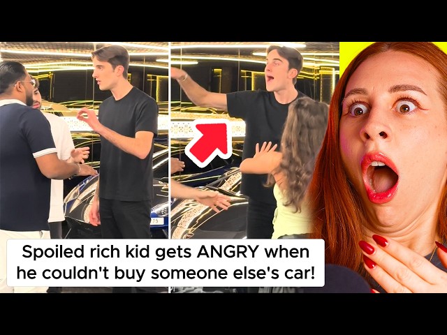 Every video the spoiled rich kids gets more entitled - REACTION