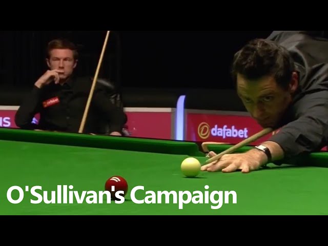 Ronnie O'Sullivan vs Lisowski, McGill & K.Wilson | Counterattacks | 2017 English Open - Snooker