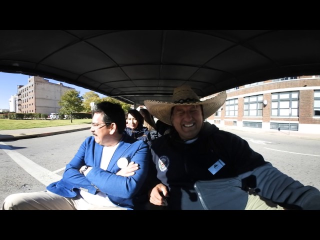 360 View Part 60 Dallas Tours guest from Mexico and Maryland in Dallas on tour