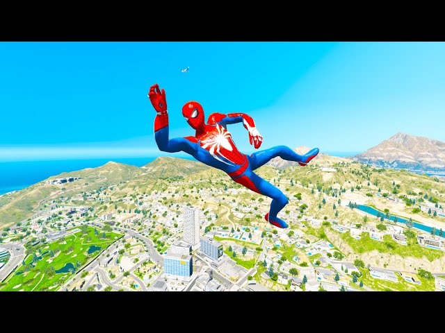 GTA 5 Epic Ragdoll GREEN SPIDERMAN VS RED MINIONVS GREEN HULK (Euphoria Physics & Funny Fails)