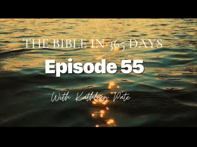 The Bible in 365 Days - Episode 55 Deuteronomy 17 - 20. Audio Bible King James Version.