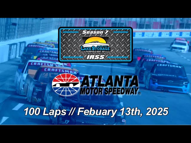 Intense Racing Sim Series | Atlanta Motor Speedway | Ghost Racing Network