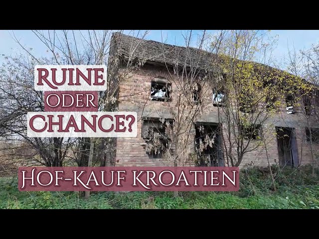 Roomtour - die Scheune | Selbstversorger Hof Kroatien