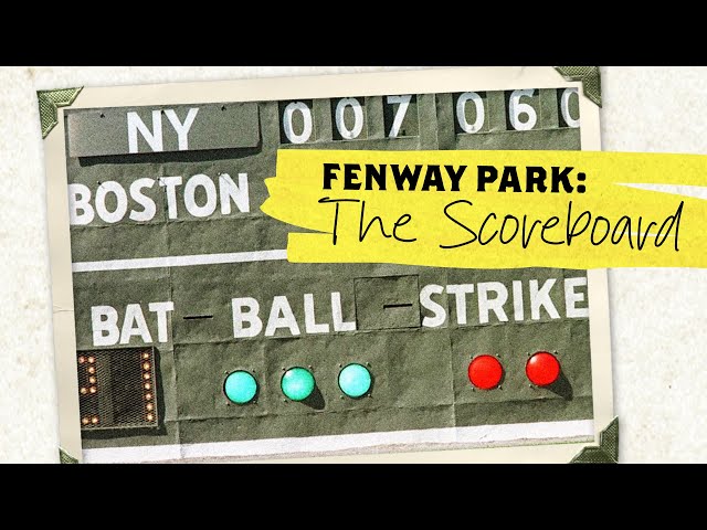 Travel Journal | Fenway Park: Red Sox Scoreboard Keeps it Old School