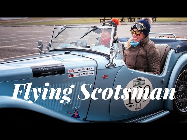 THE FLYING SCOTSMAN VINTAGE CAR RALLY 2017 - Dalwhinnie Distillery