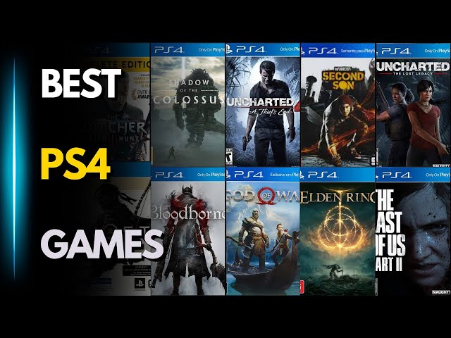 TOP 60 BEST PS4 Games to Play Right Now