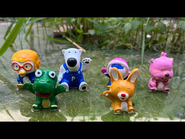 Pororo Terkena Lumpur Kuning | Pororo The Little Penguin, Pinguin Pororo, Petty, Eddy, Poby