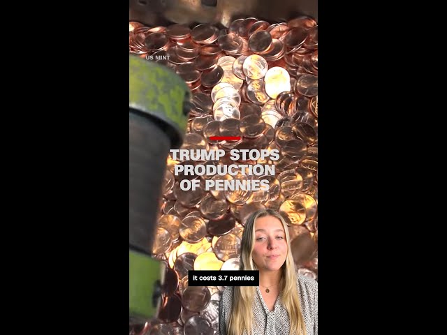 Trump stops production of pennies