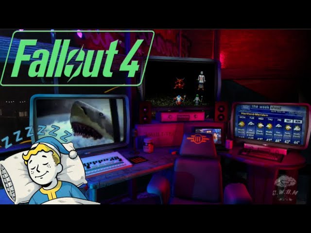 🔴🎮 Late-Night 90s Escape: The 7th Saga, Retro Commercials & Weather Channel in Fallout 4 🌧️🔥