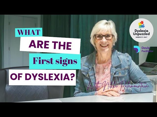 Ever wondered what the early signs of dyslexia look like?