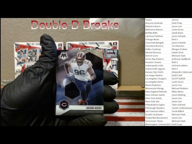 2021 Panini NFL Mosaic (1) Sealed Cello Box and Rookies and Stars (2) Longevity Ebay Break 148