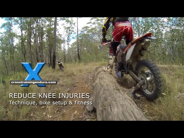 How to reduce knee injuries when dirt riding!︱Cross Training Enduro