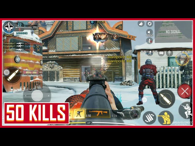 50 KILLS | HARDCORE HOLD MODE | CALL OF DUTY MOBILE GAMEPLAY