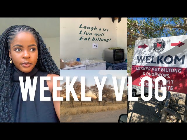 MY LIFE IN WINDHOEK| Banter, Dentist Appointment, I had the best BILTONG in Namibia!!!