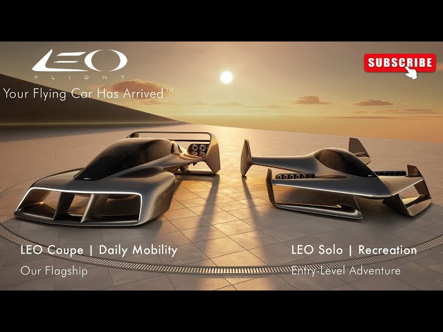 LEO Flight Personal Flying Cars | CES 2025