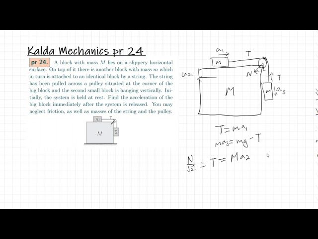 Kalda Mechanics Problem 24