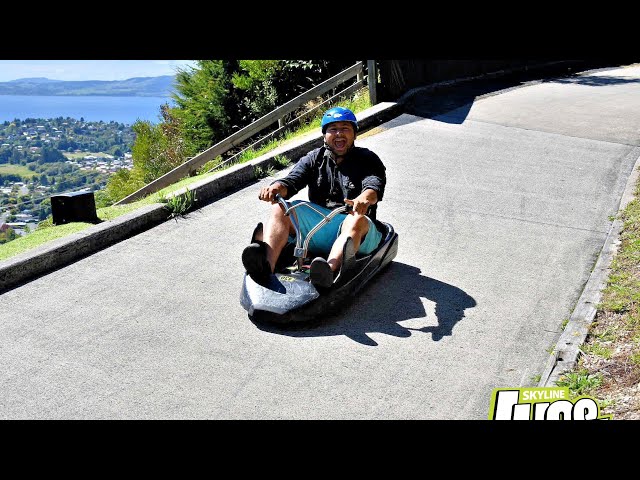 Skyline Luge. Rotorua .New Zealand