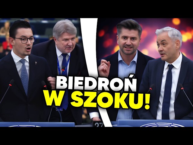 WŁOCH PATRIOTA WPADŁ W SZAŁ GDY USŁYSZAŁ PRZEMÓWIENIA BIEDRONIA I ŚMISZKA W UE!