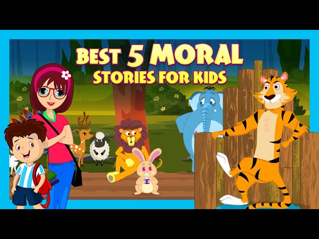 Best 5 Moral Stories For Kids | Learning Stories | Tia & Tofu Storytelling | Beddtime Stories