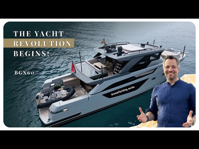 Bluegame BGX60 for sale - "Revolution" Yacht Walkthrough