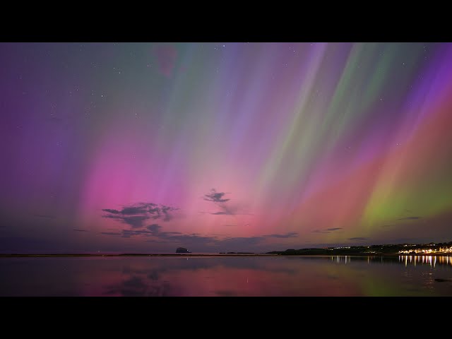 Aurora Borealis Scotland 10 May 2024