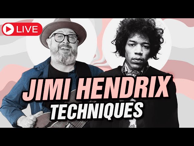 Inspired by Hendrix – Live Chat & Jimi Guitar Tips!