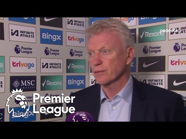 David Moyes: West Ham must take ownership of blowout loss to Chelsea | Premier League | NBC Sports