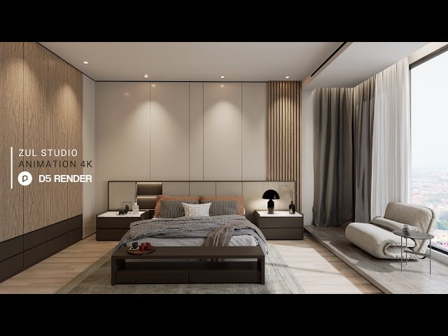 D5 RENDER | Animation 4K | Bedroom 138