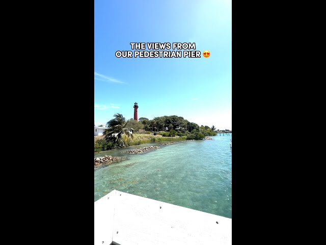 The Beautiful Pedestrian Pier! #JupiterInletLighthouse #florida #travel