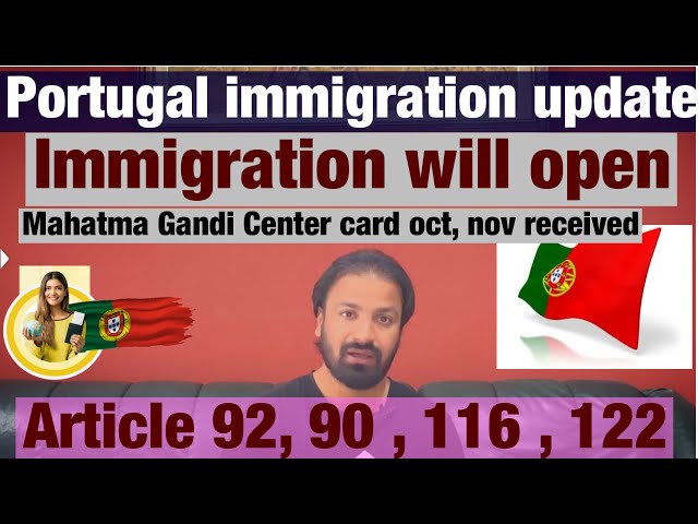 Portugal immigration new update