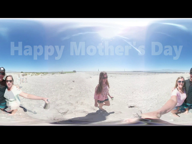 Folly Beach Virtual Reality- Mother's Day on Morris - 360 Video